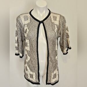 Sandy D'Andrade Cardigan Size Medium EUC